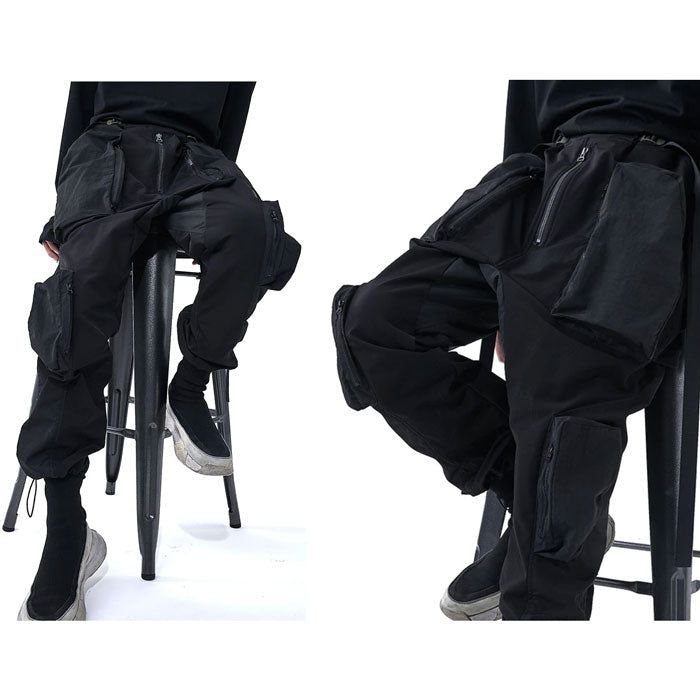 Level up your style with the "Matsu" Techwear pants Size Guide (cm) Size (cm) Waist Hips Length S 102 110 102 M 106 114 103 L 110 118 104 XL 114 122 105 Size Guide (inches) Size (in) Waist Hips Length S 40.16 43.31 40.16 M 41.73 44.88 40.55 L 43.31 46.46 40.94 XL 44.88 48.03 41.34 Benefit from the originality of the "Matsu" Techwear cargo pants by making this option. Do you like to collect the most attractive pants in your closet ? If so, here is a piece that deserves a special place in your clo