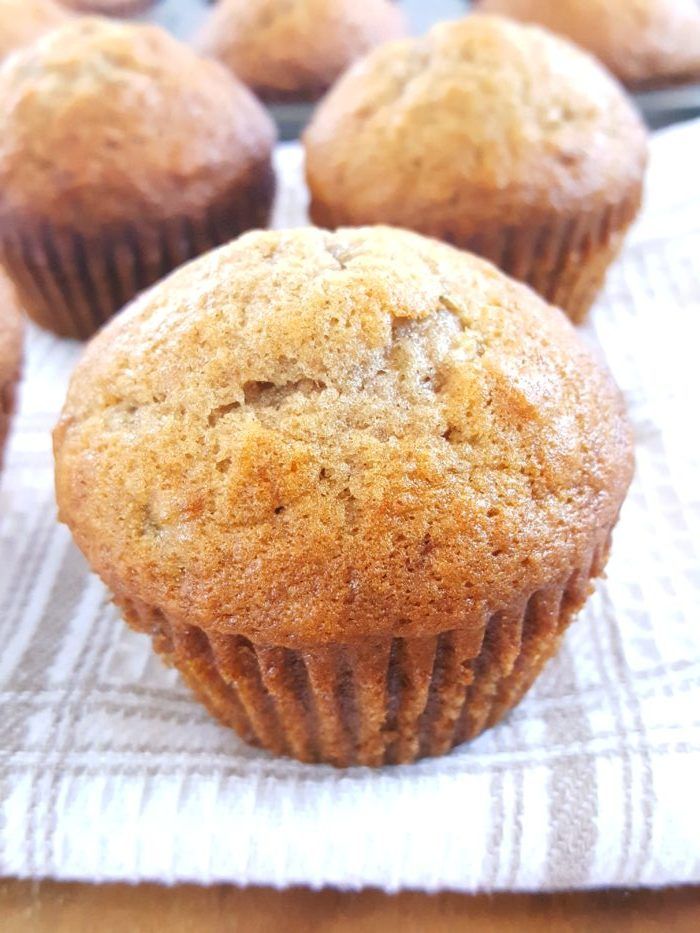 some muffins are sitting on top of a towel