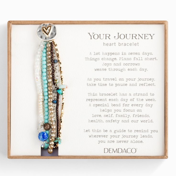 New In Box The Beaded Love Bracelet - Turquoise Reminds Us To Nurture Loving Moments With Our Favorite People, Even When Days Are Hectic. The Seven Beaded Strands Of This Faith-Filled Bracelet Encourage Us To Pause For Hopeful Prayers Throughout Our Busy Weeks Because Every Day Is A Gift. An Adjustable Band Features A Unique Pull-Out Style. There May Be Color Variations Due To The Nature Of The Natural Stones Used. Size: 7"Dia. (Adjustable). Materials: Glass Bead, Iron, Rope,Semi-Precious Stone Every Day Is A Gift, Faith Bracelet, Prayer Bracelet, Love Bracelet, Bible Encouragement, Love Bracelets, Heart Bracelet, The Seven, Glass Bead