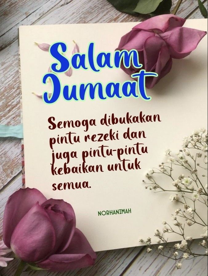 a card with some flowers on it and the words salam sumaat written in different languages