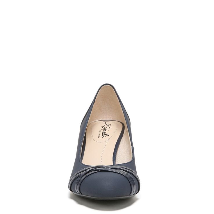 Timeless meets today with this easy-to-wear pump. Womens dress shoes with a faux leather or fabric upper, round toe, and interwoven strap detail. Linings, toe, box and heel counter partially crafted from recycled materials. Cushioned Synthetic Heels For Office, Office Heels With Cushioned Footbed, Synthetic Heels With Padded Heel For Office, Synthetic Almond Toe Heels For Office, Cushioned Synthetic Heels For Work, Cushioned High Heel Office Heels, Cushioned High Heel Office Shoes, Synthetic Closed Toe Heels For Office, Synthetic Closed Toe Heels For Work