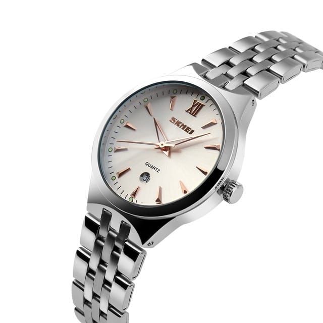 Item Type: Luxury Watch Style: Fashion & Casual Case Material: Alloy Band Material Type: Stainless Steel Dial Window Material Type: Hardlex Movement: Quartz Clasp Type: Folding Clasp with Safety Gender: Women Water Resistance Depth: 3 Bar Dial Diameter: 3.1 cm Case Thickness: 1 cm Band Length: 20 cm Band Width: 1.8 cm Weight: 72 g Features: Stainless Steel Sport Watch, Women's Sport Watch, Luxury Sport Watch, Quartz Sport Watch, Fashion Sport Watch Sports Watches Women, Water Resistant Watch, Wristwatch Fashion, Womens Watches Luxury, Fashion Watch, Sports Fashion, Casual Watches, Stainless Steel Band, Sport Watches