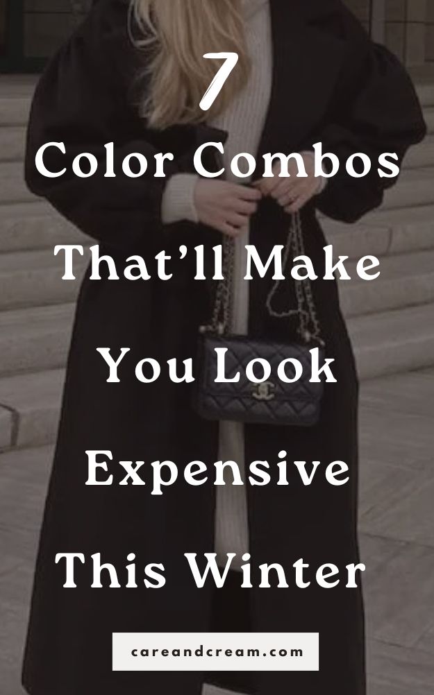 Upgrade your winter wardrobe with 7 old money color combos for winter! Think black, navy, grey, beige, and brown in timeless, classy color combinations. You’ll also find chic winter outfit ideas for women that embody the old money aesthetic. Discover the perfect winter color combinations to look expensive this season!