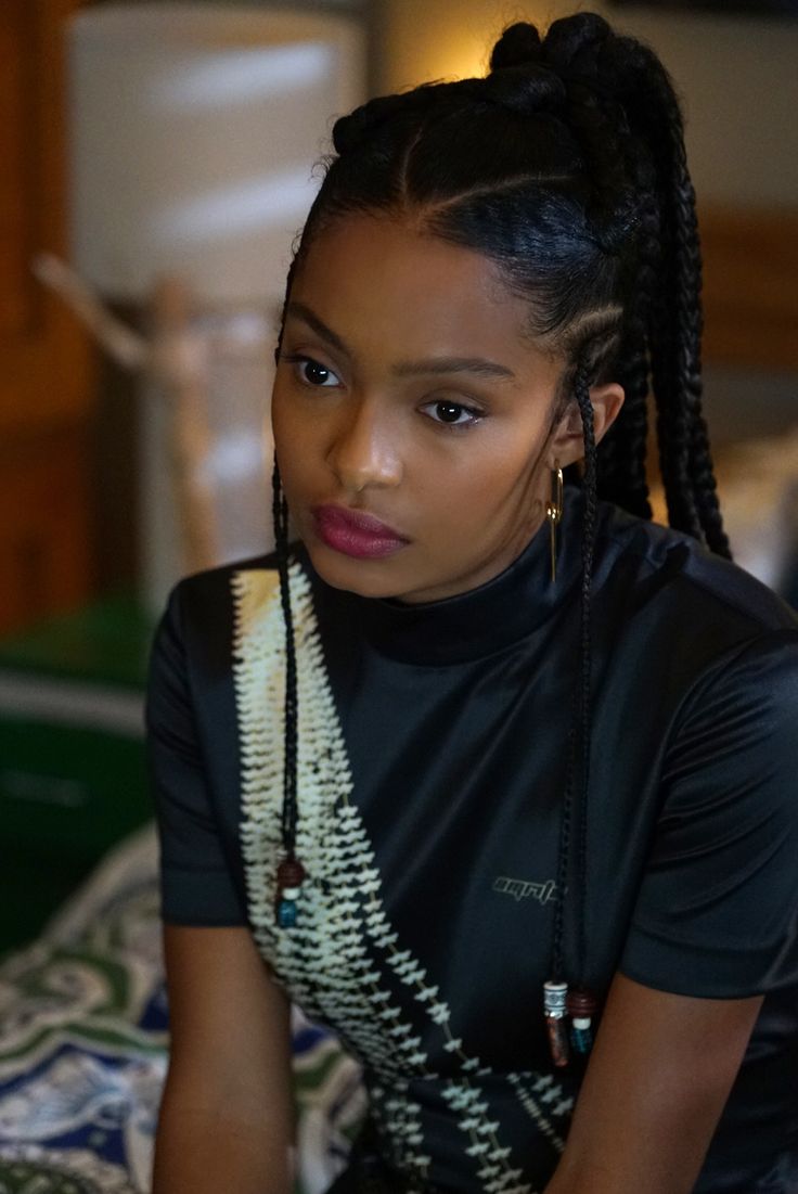 NYLON · Meet The Genius Behind Yara Shahidi’s Gorgeous Hair On 'Grown-ish' Grownish Hairstyles, Zoey Johnson Hairstyles, Yara Shahidi Hairstyles, Natural Braided Hairstyles, Grown Ish, Yara Shahidi, 4c Hair, Girls Braids, Natural Hair Inspiration