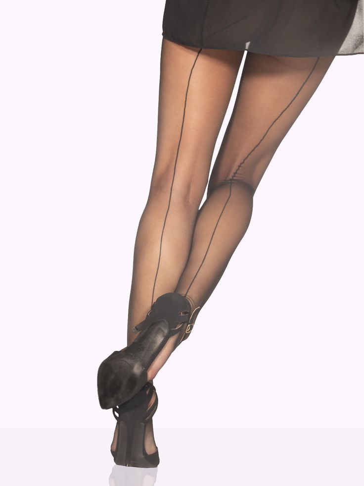 Introducing BETTINA, the epitome of playful elegance in sheer 15-denier tights with a captivating back seam. These tights add a touch of vintage charm to your ensemble, with the back seam perfectly blending femininity and sophistication. Crafted with premium materials, BETTINA ensures a smooth, flawless finish that accentuates your legs' natural beauty. Perfect for any occasion, these sheer tights promise to turn heads and make you feel effortlessly fabulous. Step into BETTINA and let the striki Chic Thigh High Stockings For Night Out, Elegant Sheer Stockings For Party, Chic Fishnet Legwear For Party, Chic Stretch Stockings For Night Out, Chic High-cut Leg Fitted Legwear, Chic Fitted Thigh-high Hosiery, Chic Fitted Thigh High Hosiery, Chic High-cut Leg Tights For Night Out, Elegant High-cut Legwear For Night Out