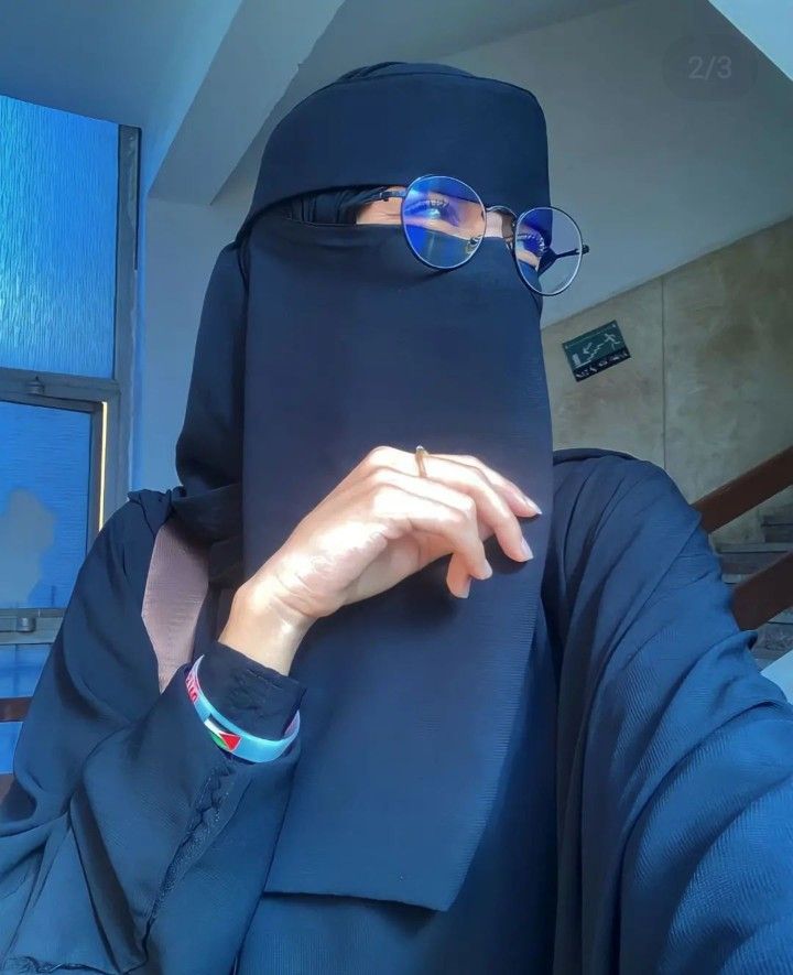 Bosonto Utsav Look, Niqab With Glasses, Nakab Dp, Burka Girl, Borka Girl, Burkha Girl, Hijabi Girl Dp, Hijab Girls Dp, Burkha Dp