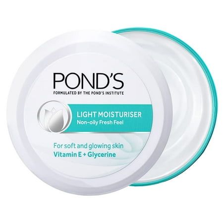 Pond's Light Face Moisturizer Size: 200 mL. Pond Lights, Light Moisturizer, Vitamins For Skin, Moisturizer For Dry Skin, Spf 15, Skin Care Moisturizer, Face Moisturizer, Ponds, Improve Skin