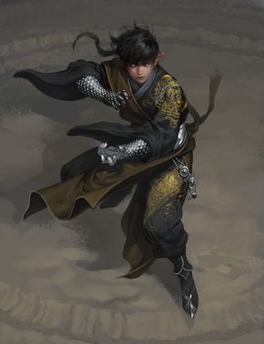 Monge elfo punhos de aço Armor Design, Illustration Fantasy, Oc Inspiration, Wood Elf, Male Character, Dungeons And Dragons Characters, Martial Artists, Martial Artist, Cool Ideas