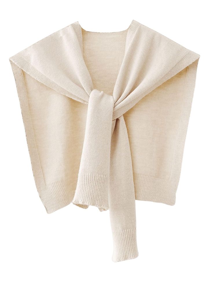 PRICES MAY VARY. Soft and skin friendly fabric, some stretch Striped, knitted, tie front, fashion wraps This soft and comfy shawl wrap can be paired with shirts, sweaters, skirts, pants, and more, adding a stylish touch to any outfit Model Measurements: Height: 65 inch, Bust: 31.9 inch, Waist: 24.4 inch, Hips: 33.1 inch. Wear: one-size Please refer to size guide carefully before purchasing at below description(Tips:The Product Measurement is clothes size, NOT human body size) Size Chart:（Product Cape Blouse, Scarf Knots, Cozy Wrap, Fake Collar, Cape Style, Scarf Casual, Scarf Poncho, Knitted Poncho, Knitting Women Sweater