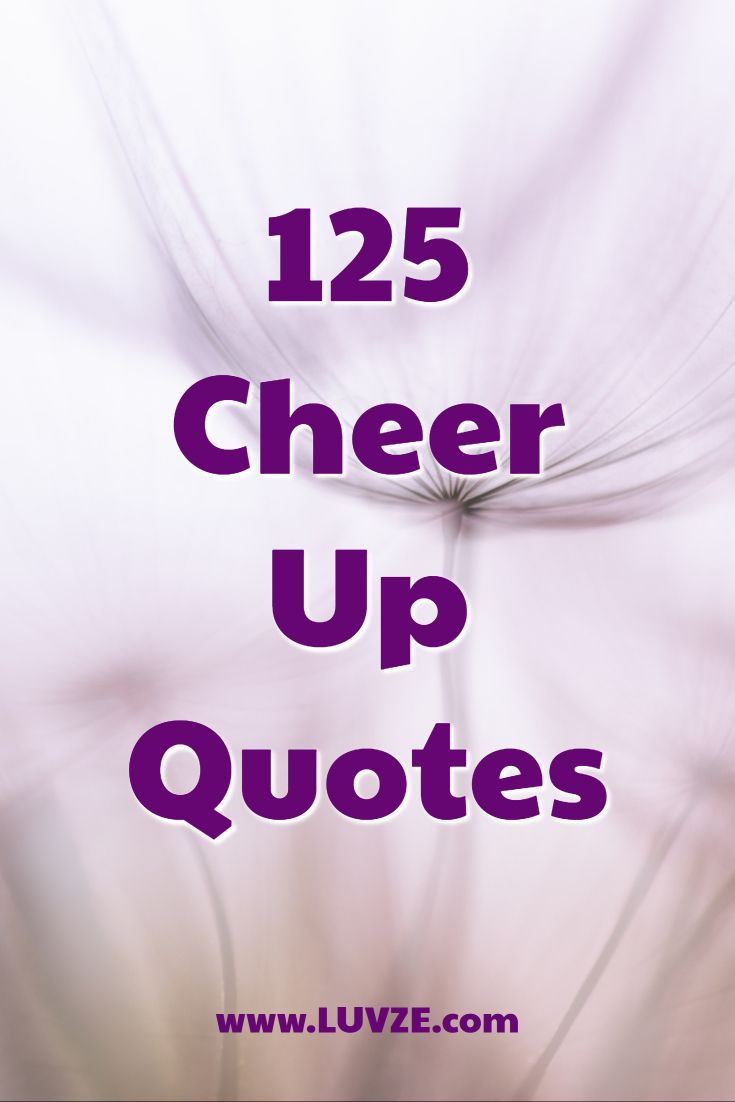 the words,'123 cheer up quotes'are displayed in purple and white colors