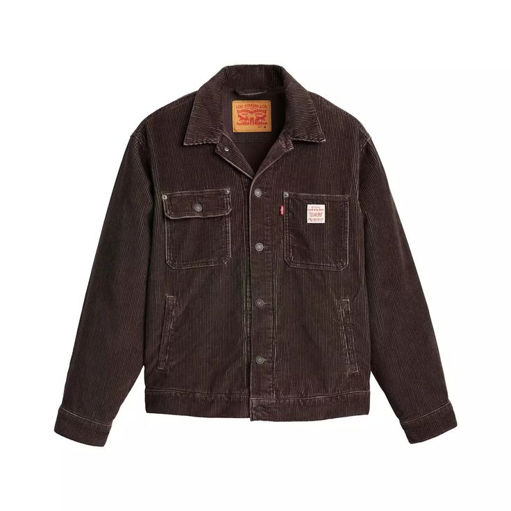 Corduroy Sunrise Trucker Jacket - Brown | Levi's® US Desert Tones, Trucker Jacket, Silhouette Design, Fit In, Jeans Denim, Step Up, Cool Style, Levi's, Vintage Inspired