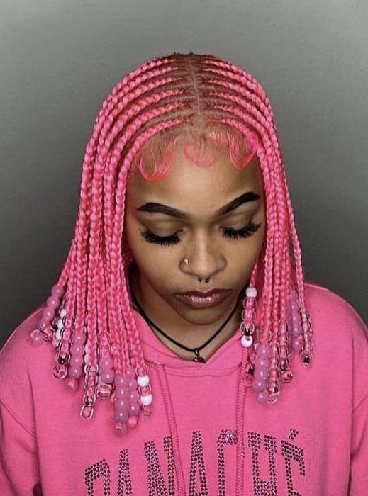 Layered Braids, Classic Braids, Cabello Afro Natural, Braided Styles, Braids Hairstyles Pictures, Quick Braided Hairstyles, Protective Hairstyles Braids, Braids With Beads, Pretty Braided Hairstyles