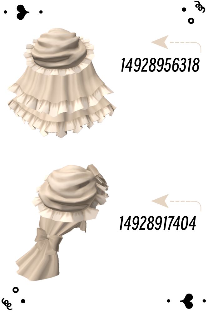 two different types of hair are shown in this graphic style, and the same type is labeled