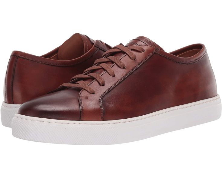 Magnanni Brando Lo II | Zappos.com Comfortable Low-top Sneakers With Leather Sole, Custom Leather Sneakers With Rubber Sole For Spring, Brown Slip-on Low-top Sneakers, Fall Leather Sneakers With Vulcanized Sole, Brown Plain Toe Sneakers For Spring, Spring Brown Sneakers With Plain Toe, Fall Sneakers With Textured White Sole, Casual Sneakers With Stitched Sole For Fall, Casual Fall Sneakers With Stitched Sole