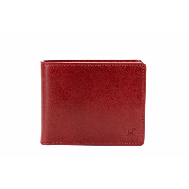 Improved classic design of leather wallet for men Full grain vegetable tanned premium leather RFID - protected 3.3"H x 4.1"W x 0.5"D (folded) Holds 6 – 12 cards 2 slip pockets Flat bill section Fabric lining Branded gift box Imported Red Bifold Wallet For Formal Occasions, Classic Rfid Blocking Wallets As Gifts, Classic Wallets With Rfid Blocking As Gift, Classic Wallets With Coin Pocket For Gifts, Classic Wallets With Coin Pocket As Gifts, Classic Leather Trifold Wallet As Gift, Bifold Card Holder With Leather Lining As Gift, Classic Trifold Wallet With Coin Pocket As Gift, Classic Trifold Wallet With Interior Card Slots For Gift