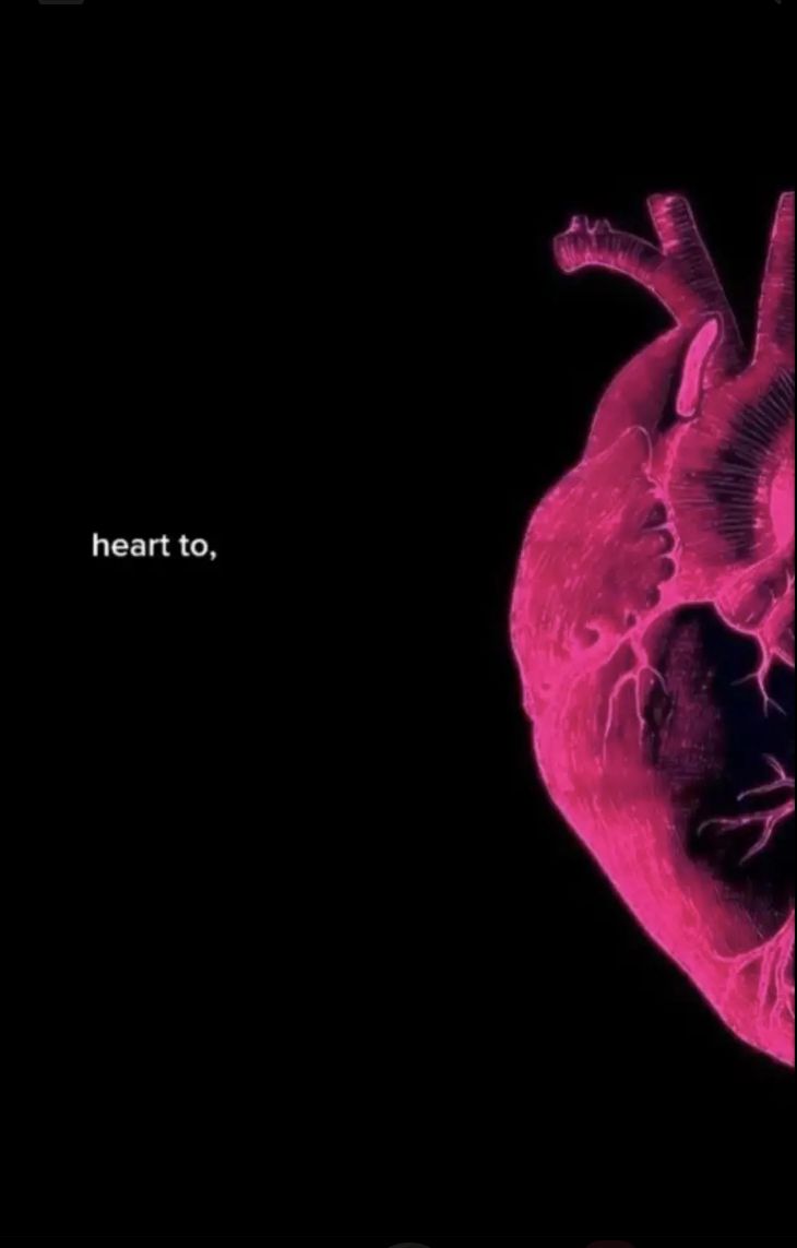 an image of a heart in the dark