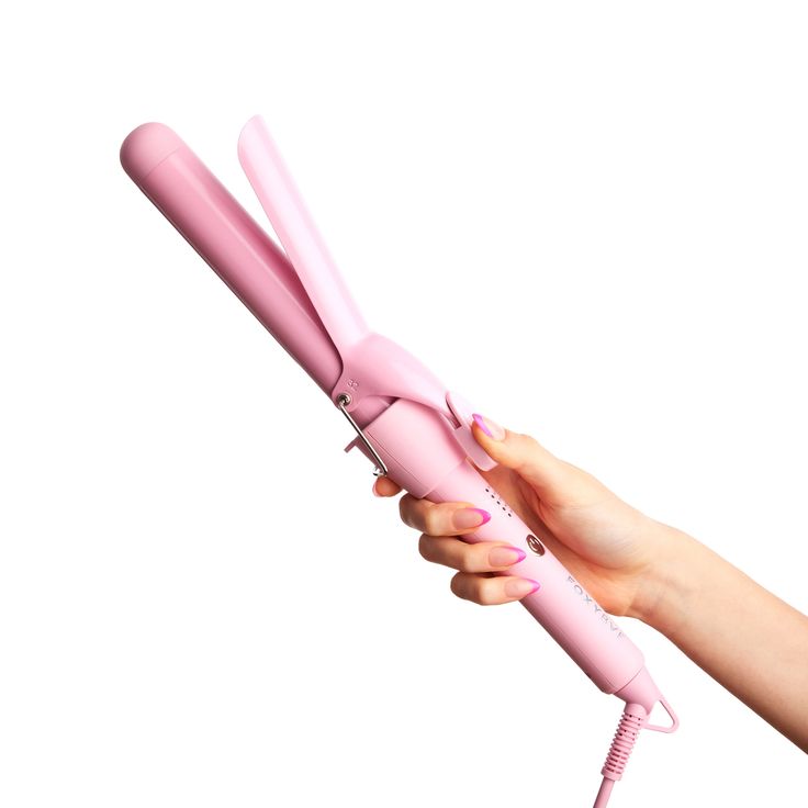 Let’s get this Curl Party started! Slay the curl game with our 1.25" Bounce Bae Spring Clip Curler in oh-so-fabulous Party Pink. But she’s not just Pretty in Pink. Made with a high quality Tourmaline-Ceramic barrel, she’s here to create frizz-free, shiny, long-lasting curls in no time. Experience the magic of gentle Tourmaline Ceramic as it heats hair from the inside out, protecting your outer hair layer and reducing heat damage. Tailor your heat with settings from 300°F-450°F to match your hair Hair Curlers Iron, Pink Curling Iron, Pink Christmas Gift Ideas, Beachy Curls, Pink Playroom, Pink Wishlist, Curlers For Long Hair, Beach Waver, Girly Christmas Gifts