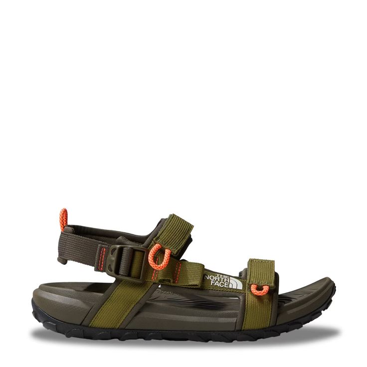 The North Face Men’s Explore Camp Sandal | DSW Canada The North Face Shoes, North Face Shoes, Mens Shoes Sandals, Green Sandals, Native Shoes, Steve Madden Boots, Outdoor Sandals, Retro Sneakers, Everyday Activities