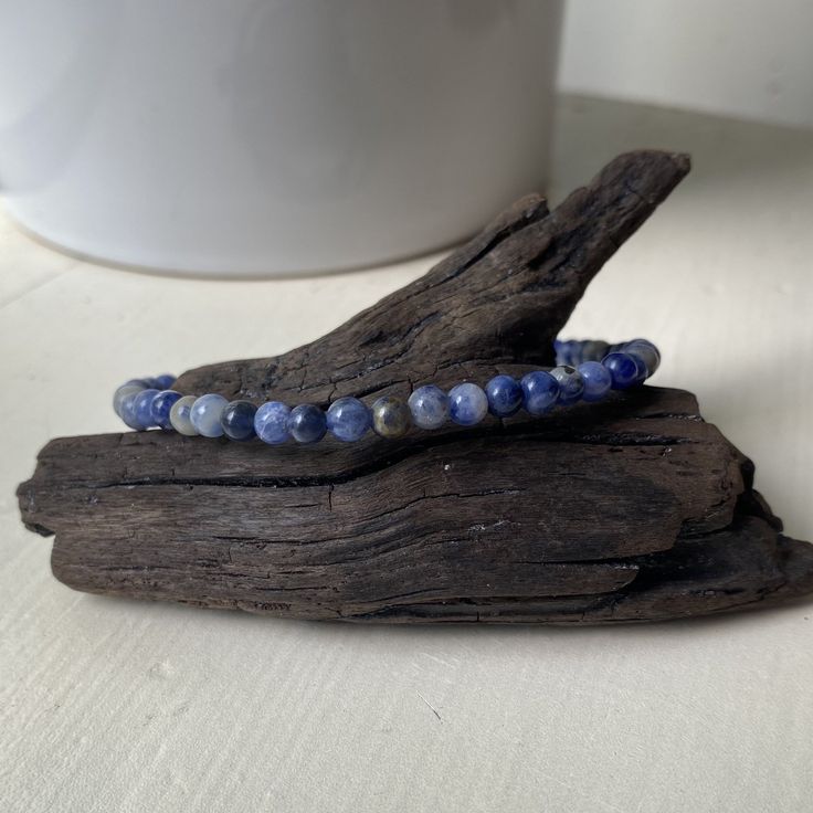 Logic | Expression | Self Esteem Throat & Third Eye Chakra Sagittarius 3 mm natural sodalite beads fits most wrist sizes Spiritual Sapphire Beaded Bracelets With Natural Stones, Adjustable Lapis Lazuli Beaded Bracelets For Everyday, Adjustable Sodalite Gemstone Beaded Bracelets, Sodalite Beaded Bracelets With Natural Stones For Gift, Adjustable Sodalite Beaded Bracelets With 8mm Beads, Spiritual Sapphire Beaded Bracelets Hand-strung, Spiritual Sapphire Hand-strung Beaded Bracelets, Spiritual Sapphire Beaded Hand-strung Bracelet, Hand-strung Sapphire Beaded Bracelets