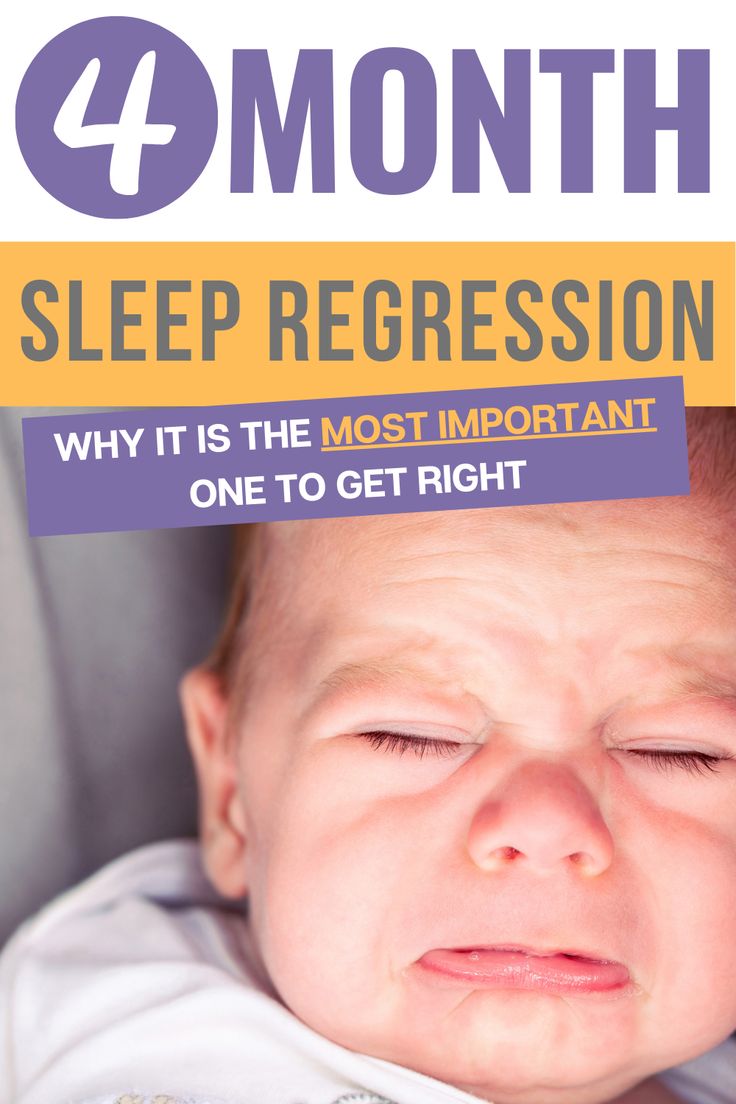 a baby with its head in his hands and the words 4 month old sleep regression why it is the most important one to get right