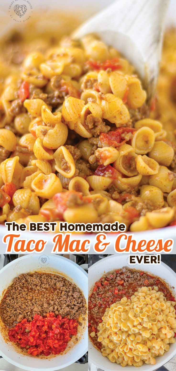 the best homemade taco mac and cheese ever