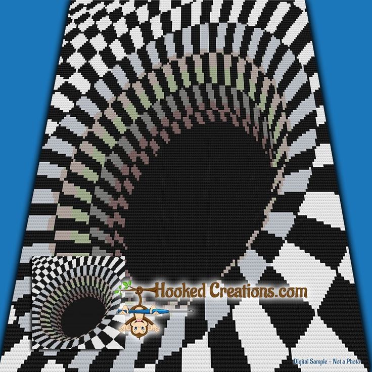 a black and white checkered design on a blue background with the words hooked creations com