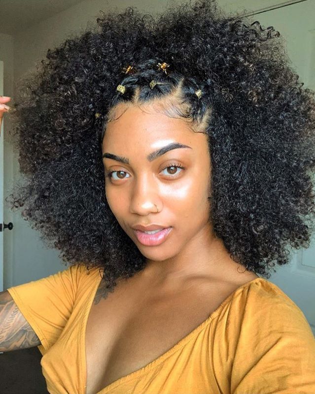 Band Hairstyles, Rubber Band Hairstyles, Cute Natural Hairstyles, Chic Hair, Black Curly Hair, Natural Hair Styles Easy, Penteado Cabelo Curto, Wrap Scarf, Natural Hairstyles