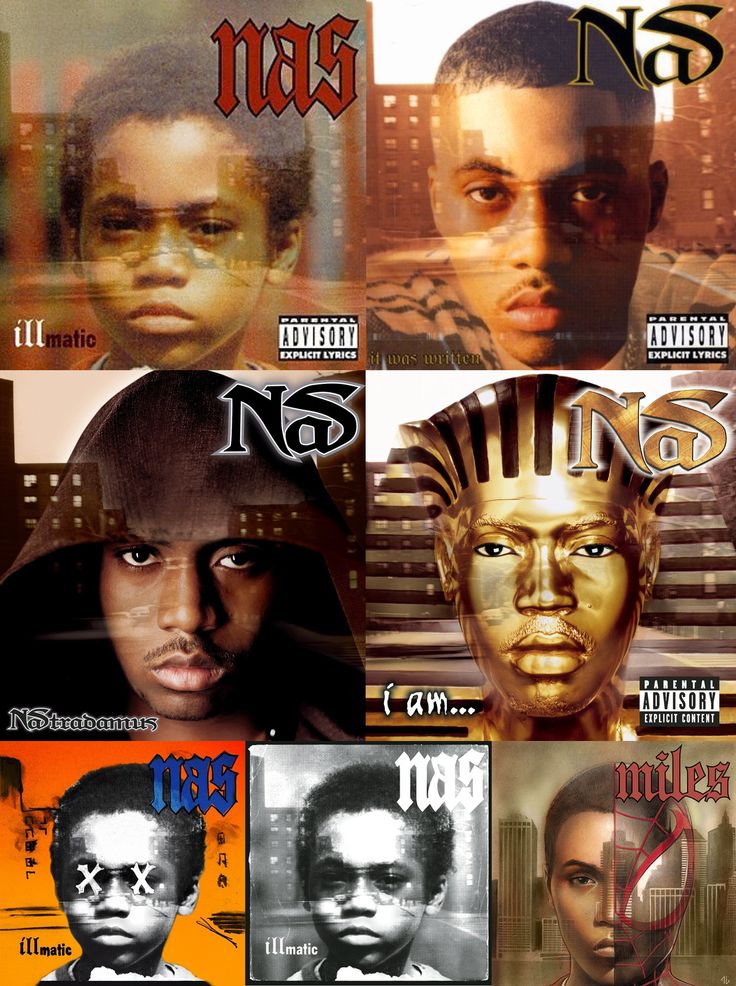 the cover art for various album covers