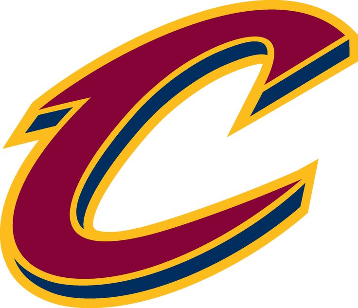 the cleveland c logo on a white background