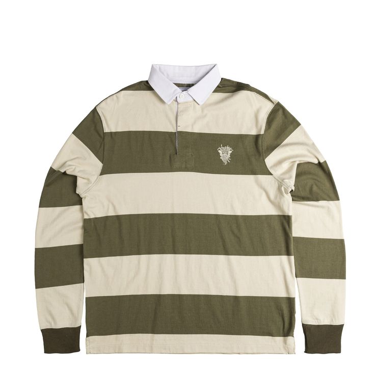 Discover the perfect blend of streetwear and sophistication with the Castles Rugby Shirt. Made from 100% premium cotton, this shirt ensures maximum comfort and durability. The classic rugby design features a stylish collar and button placket, making it a versatile addition to your wardrobe. The highlight of this piece is the iconic embroidered Medusa logo, adding a touch of luxury to your look. Perfect for casual outings or laid-back weekends, this rugby shirt effortlessly combines comfort and style. Key Features: 100% premium cotton Classic rugby design with collar and button placket Relaxed fit Embroidered Medusa logo Upgrade your casual collection with this essential piece, embodying both comfort and streetwear elegance. Rugby Design, Rugby Shirt, Rugby, Relaxed Fit, Street Wear, Wardrobe, ? Logo