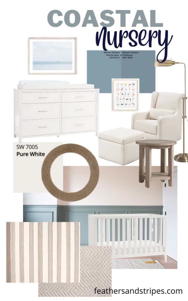 the color scheme for coastal nursery