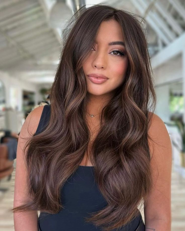 Spring Hair Color Trends, Winter Hair Trends, Fall Hair Color Trends, Latest Hair Color, Brown Hair Inspo, Brunette Hair With Highlights, Spring Hair Color, Balayage Brunette, Winter Hair