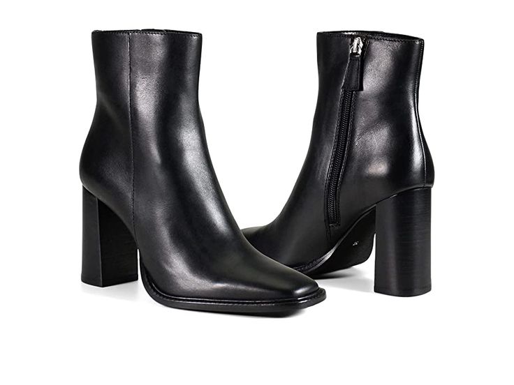 Diba True Key Switch - Women's Boots : Black : Walk confidently at your upcoming event by slipping into the Diba True Key Switch boots. Ankle-length boots featuring leather or suede upper. Leather and textile lining with a padded polyurethane insole. Snip toe silhouette. Stacked block heel. Zippered side closure. Durable synthetic rubber outsole. Imported. Measurements: Shaft Circumference: 10, Shaft Height: 5, Heel Height: 3.5, Weight: 2.5 lbs. Sleek Boots With Reinforced Heel For Fall, Office Ankle Platform Boots With Reinforced Heel, Fall High Ankle Heeled Boots With Contrasting Heel, Office Ankle Heeled Boots With Reinforced Heel, High Ankle Boots With Padded Heel For Fall, Modern Ankle Boots With Padded Heel, Modern High Ankle Heeled Boots With Padded Heel, Sleek Boots With Padded Block Heel, Fall High Ankle Boots With Padded Heel