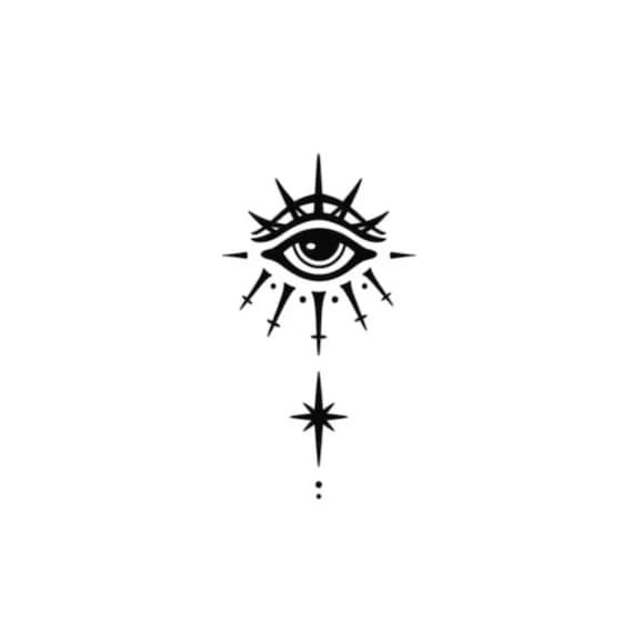 an all seeing eye tattoo design