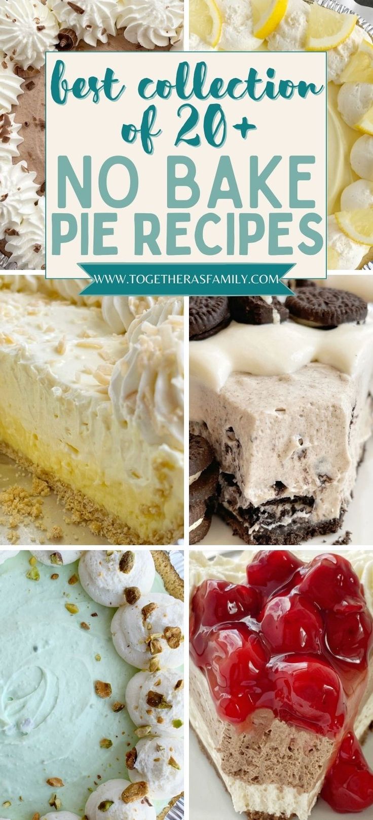 the best collection of no bake pie recipes