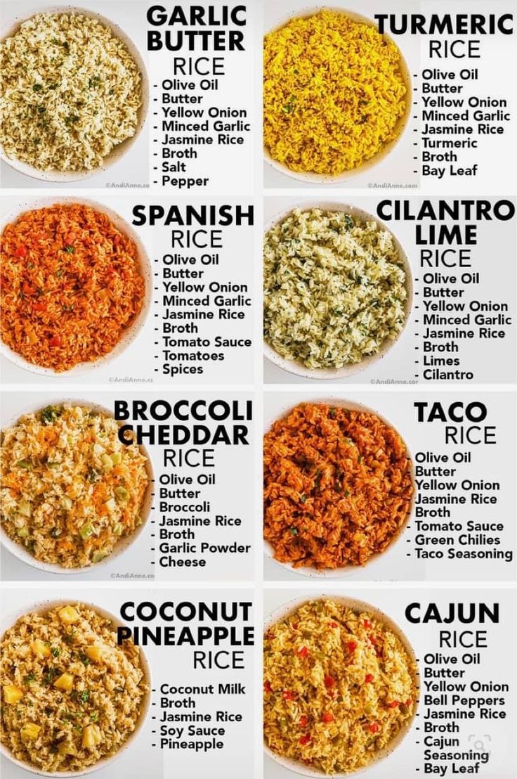 an image of different types of rice