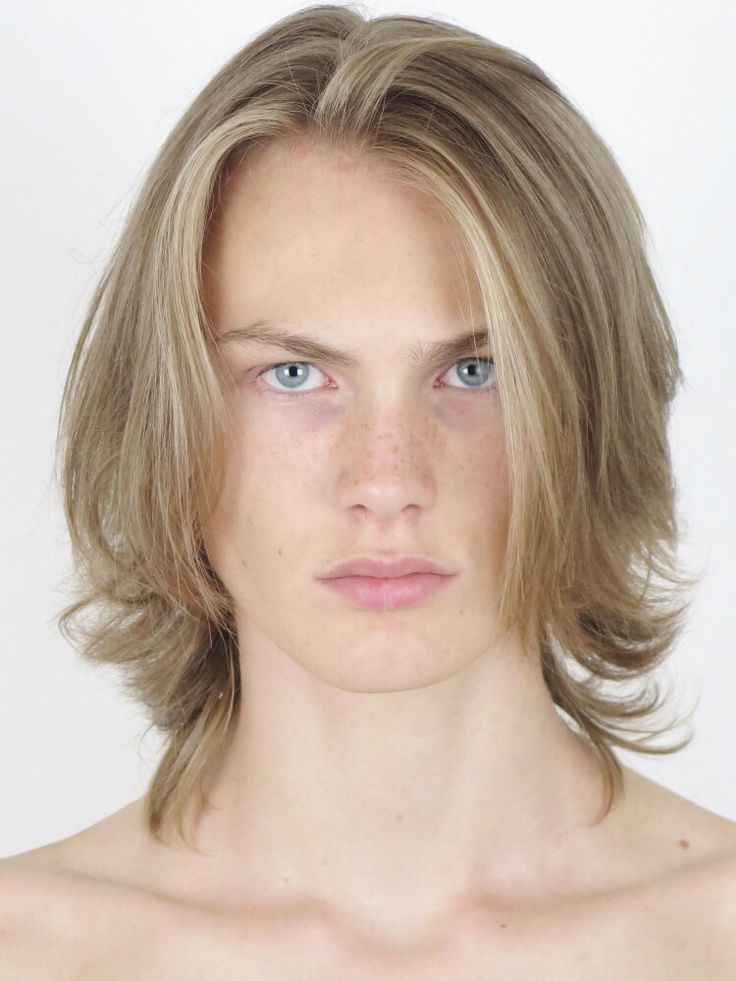 Blonde Men, Swedish Model, Portrait References, Men's Long Hairstyles, Boys Long Hairstyles, Mens Haircuts Fade, Blonde Guys, Long Straight Hair, Long Blonde Hair