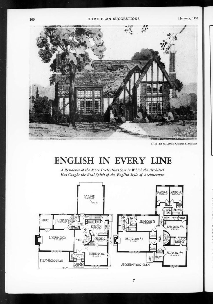 an old house is featured in the book english in every line, which features floor plans