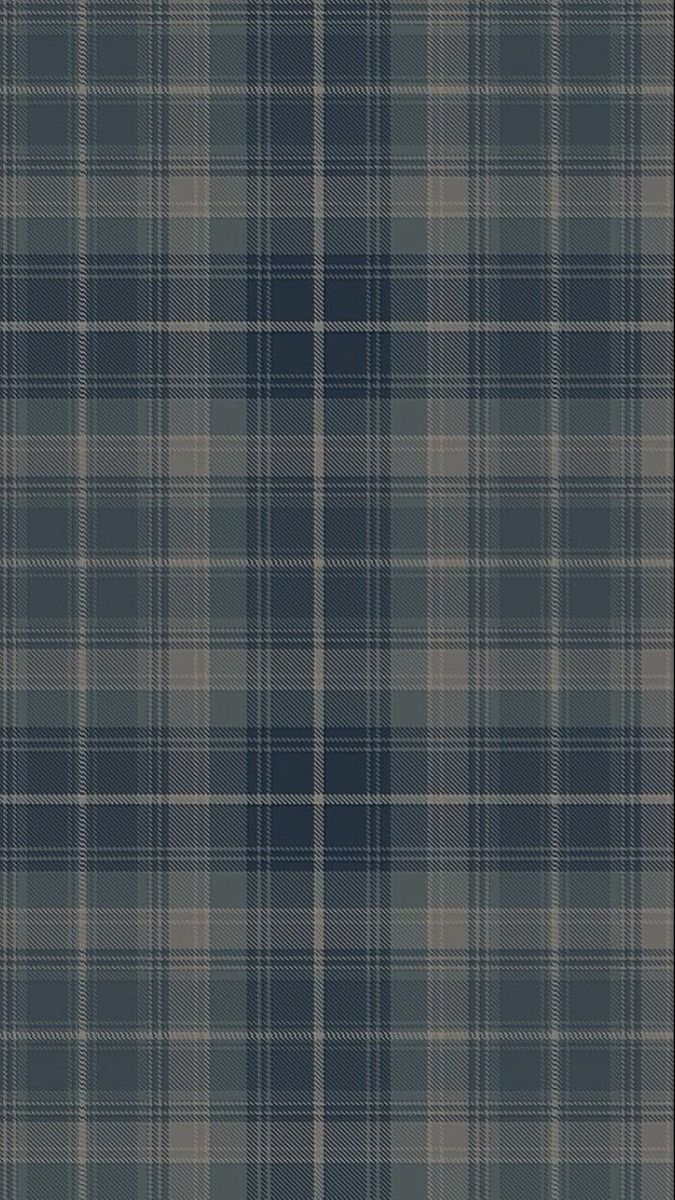 a blue and gray plaid fabric with small squares