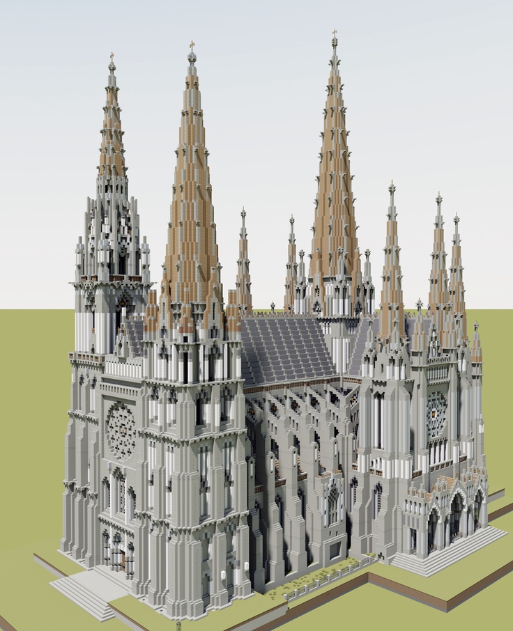 an image of a model of a cathedral