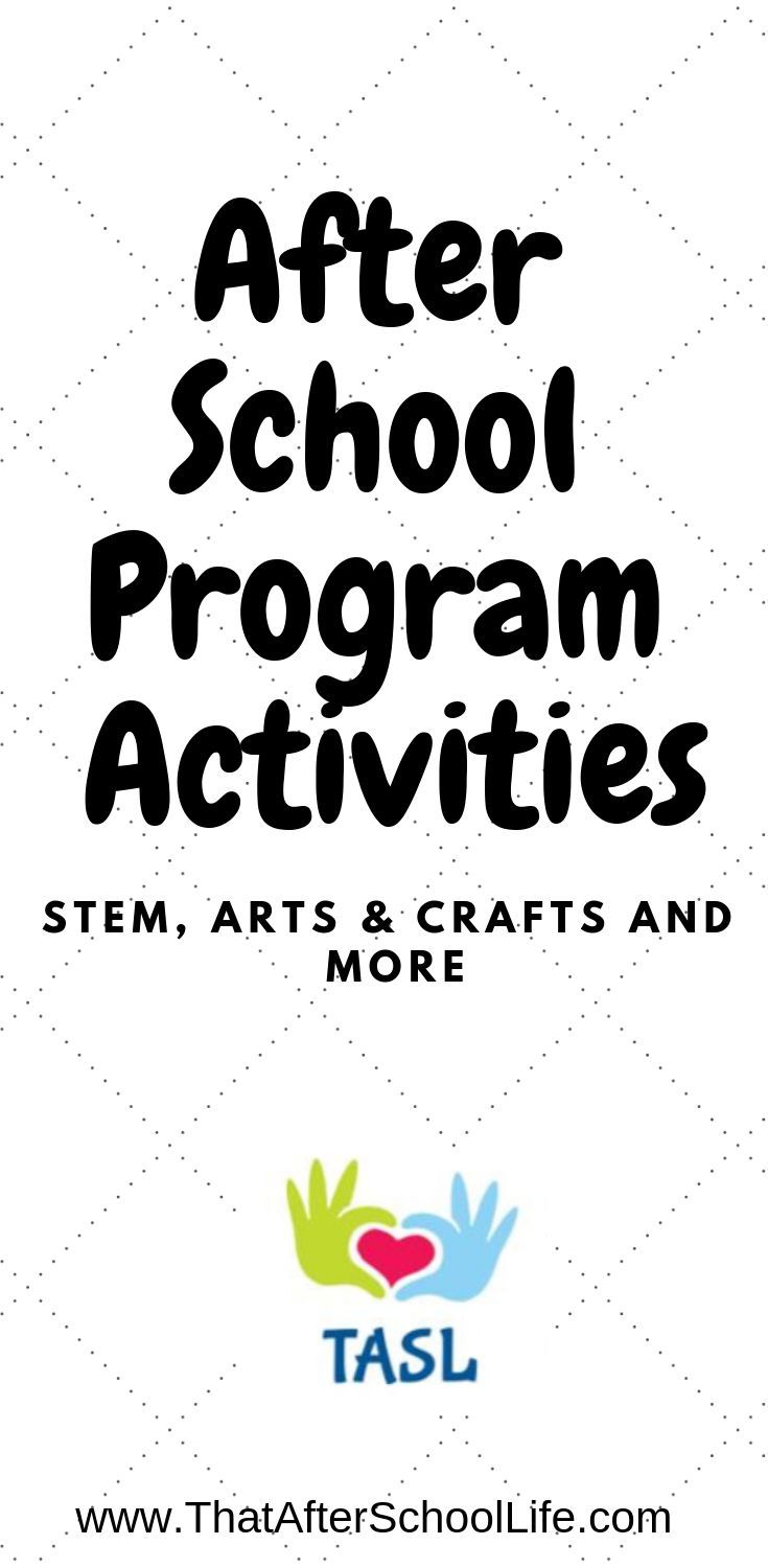 the after school program has been added to help students learn how to use art and crafts