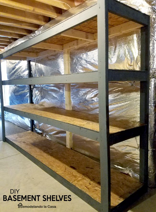 some shelves are covered with plastic and wood