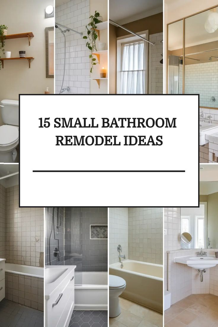 bathroom remodel ideas that are easy to do in less than 15 minutes or less