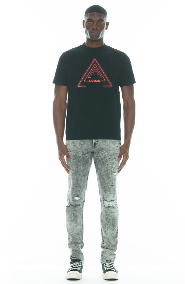 Head-turning design elevates streetwear jeans with undeniable appeal. Zip fly with button closure 89% cotton, 6% polyester, 5% spandex Machine wash, line dry Imported Streetwear Jeans, Nordstrom Store, Anniversary Sale, Nordstrom Rack, Turning, Tights, Nordstrom, Street Wear, Spandex