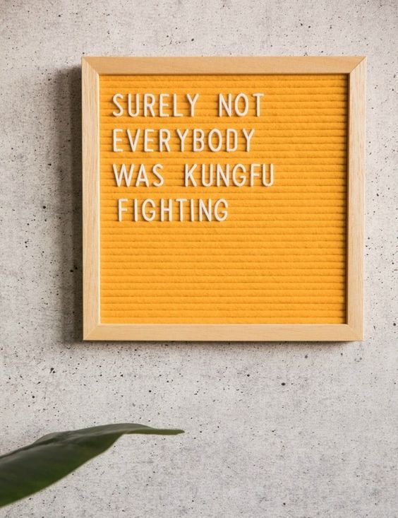 Letterboard Signs, Message Board Quotes, Felt Letter Board, Word Board, Felt Letters, Funny Inspirational Quotes, Quote Board, A Sign, Kung Fu