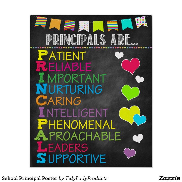 a chalkboard with the words principals are written in multicolored letters on it