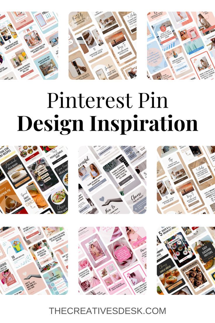 the pinterest pin design inspirationtion