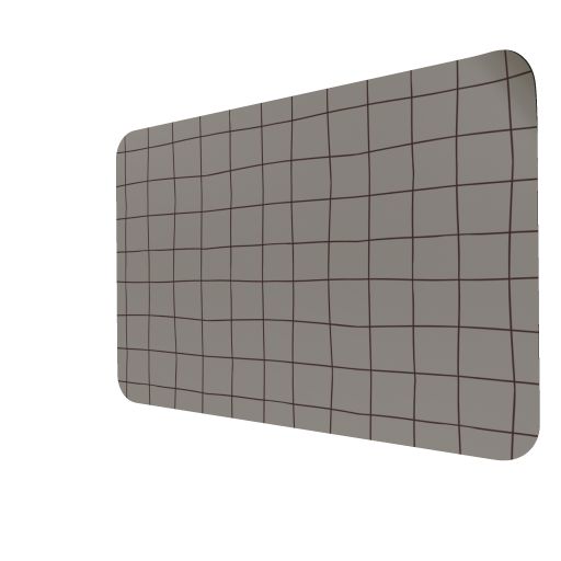 an image of a gray wall with squares on the top and bottom part, as if it were made out of paper