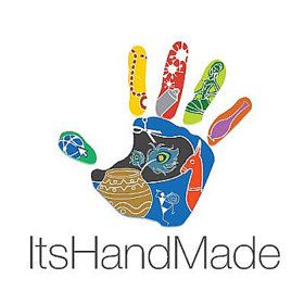 the logo for its handmade shop