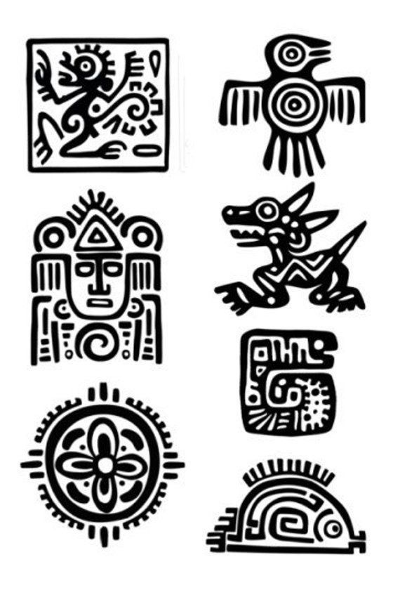 an image of different designs in black and white